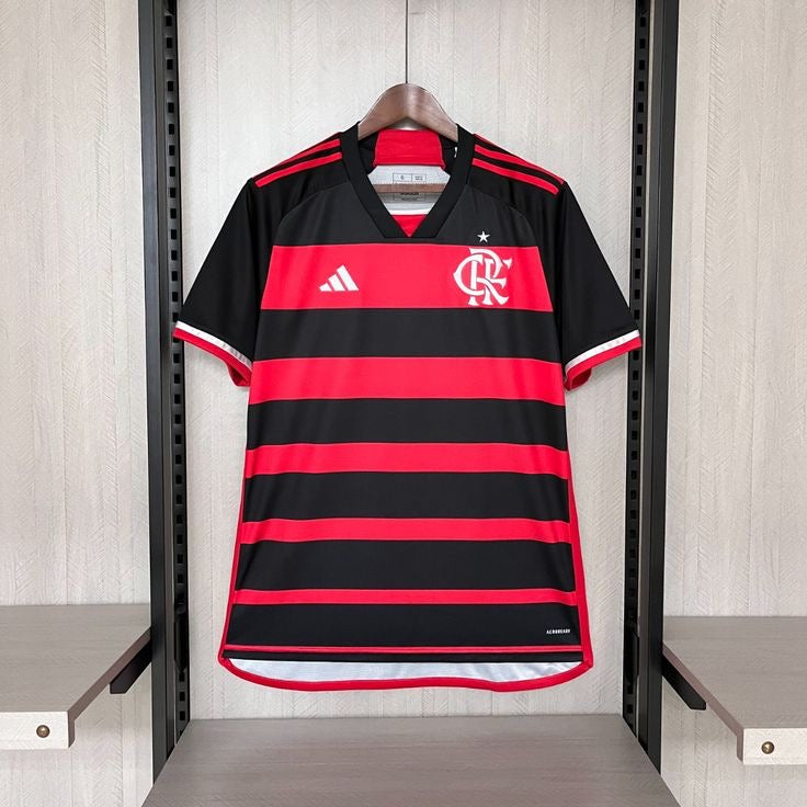 Camisa Flamengo I S/N° Torcedor Adidas Masculina 2024/25