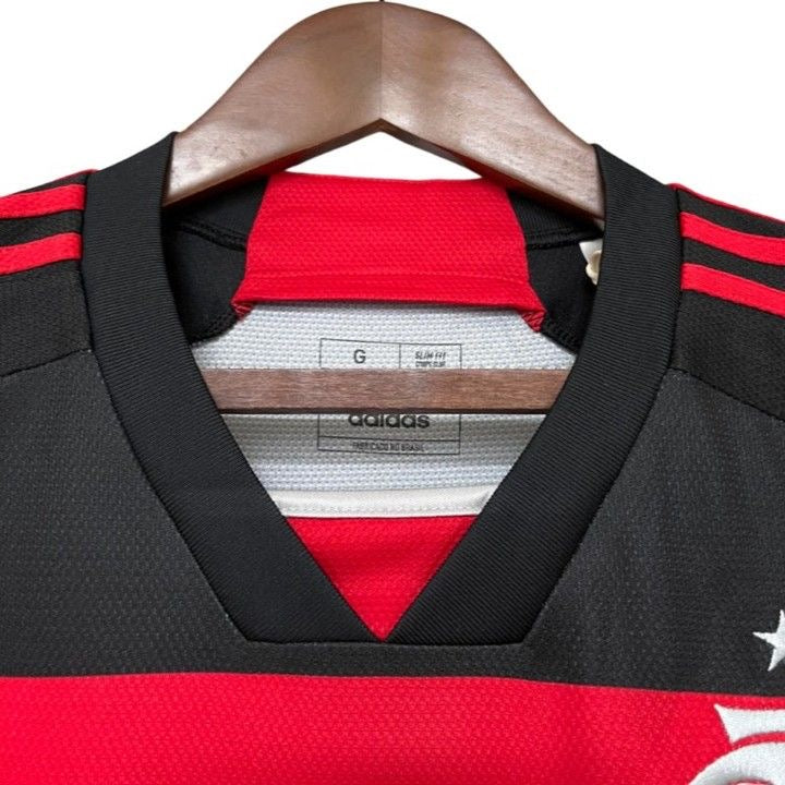 Camisa Flamengo I S/N° Torcedor Adidas Feminina 2024/25