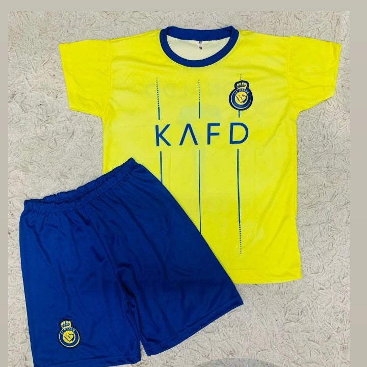 Conjunto Infantil Al Nassr I Ronaldo